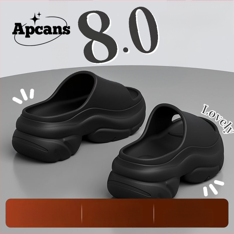 Naiste EVA materjalist paksud tallad sandaalid, ümmarguse varbaga, suvi 2025