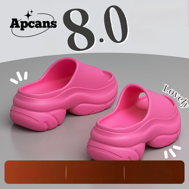 Naiste EVA materjalist paksud tallad sandaalid, ümmarguse varbaga, suvi 2025