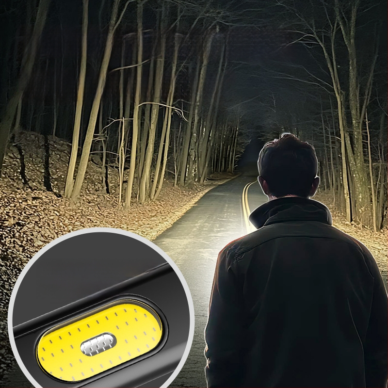 Wolson T7Pro Φακός — επαναφορτιζόμενος, υπερφωτεινός, για εξωτερική χρήση, συμπαγής φορητός φωτισμός εργασίας