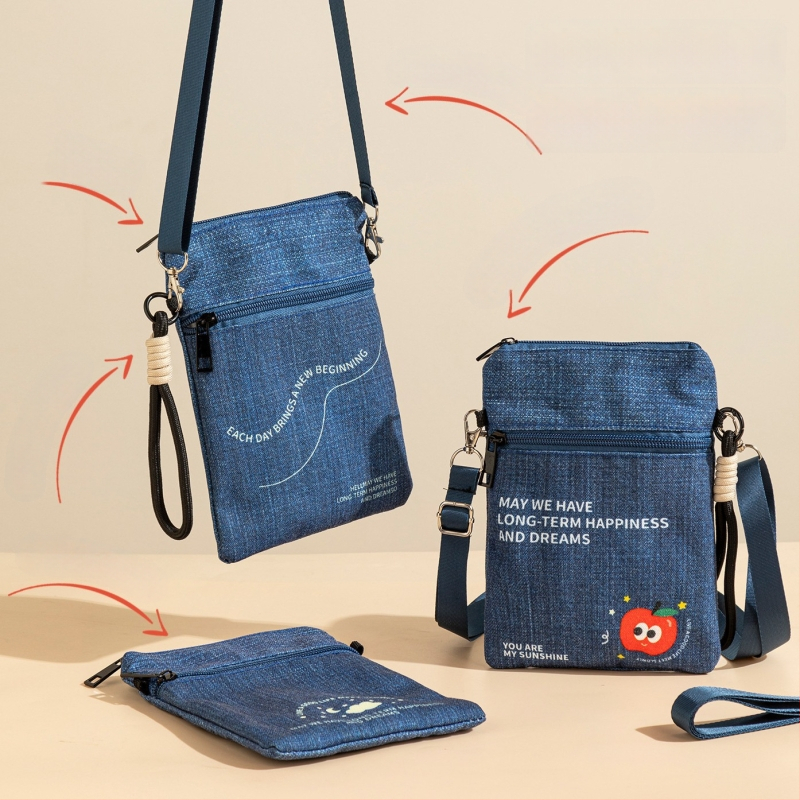 Pasių dėklas (audinys; užtrauktukas; pažymėjimo kišenė; vertikalios kvadrato formos; unisex)