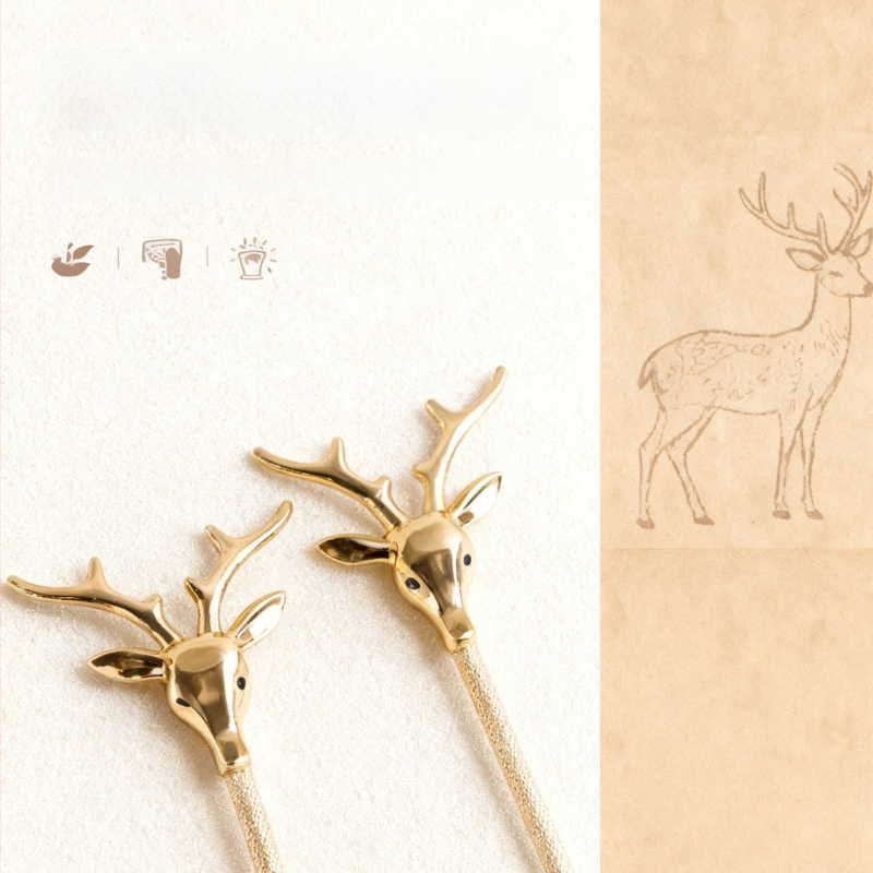 Lineng Xb-5088 obućarska štaka — europskog stila, dugi držač, mesing materijal, bez savijanja