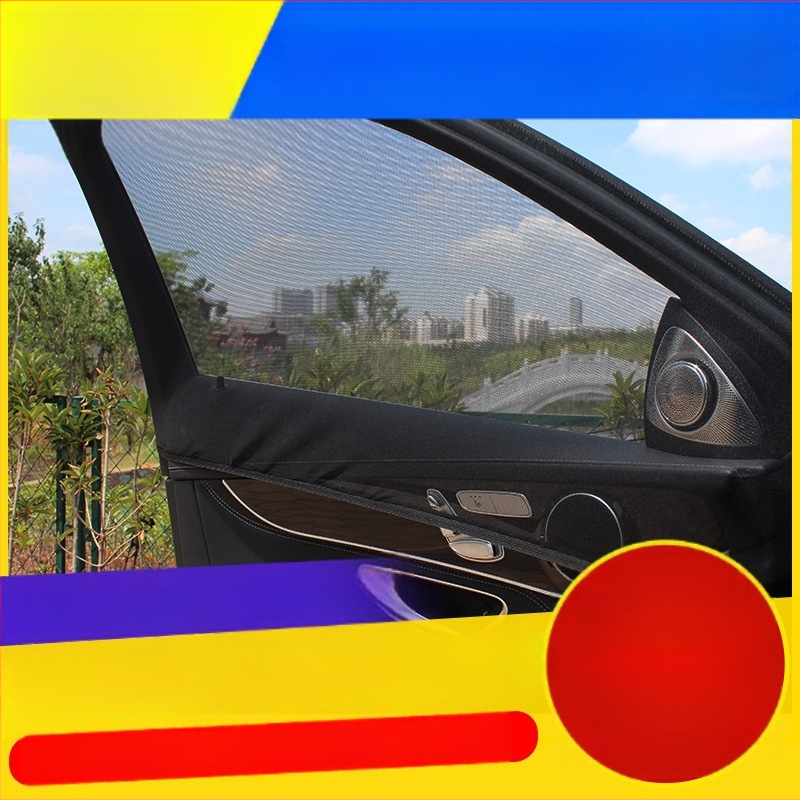 Automobilio moskitų tinklo skydelis su ventiliacija, permatoma kabinimo užuolaida, universali tinka, magnetinis tvirtinimas