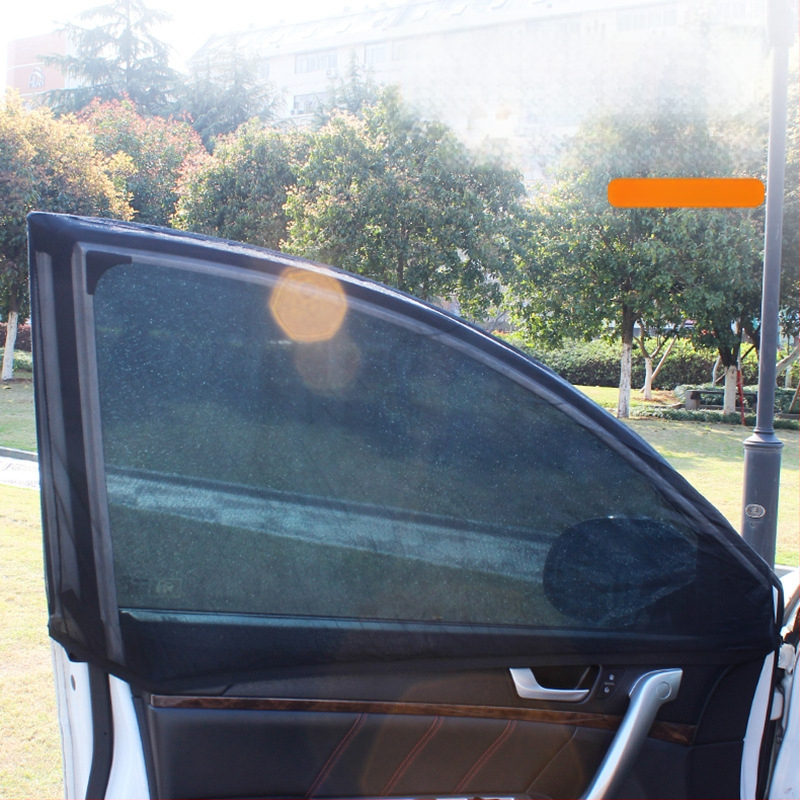 Automobilio moskitų tinklo skydelis su ventiliacija, permatoma kabinimo užuolaida, universali tinka, magnetinis tvirtinimas