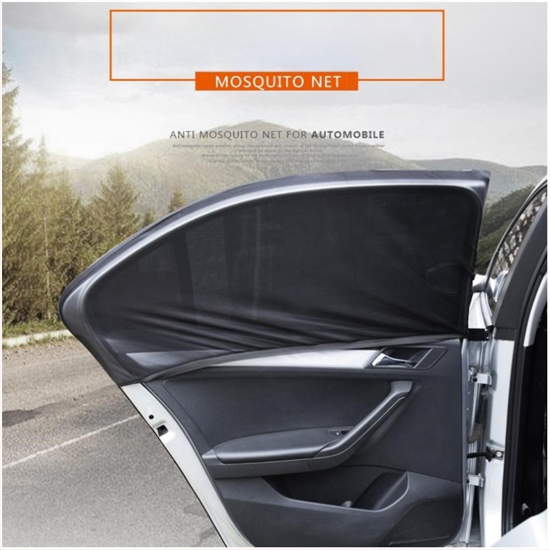 Automobilio moskitų tinklo skydelis su ventiliacija, permatoma kabinimo užuolaida, universali tinka, magnetinis tvirtinimas