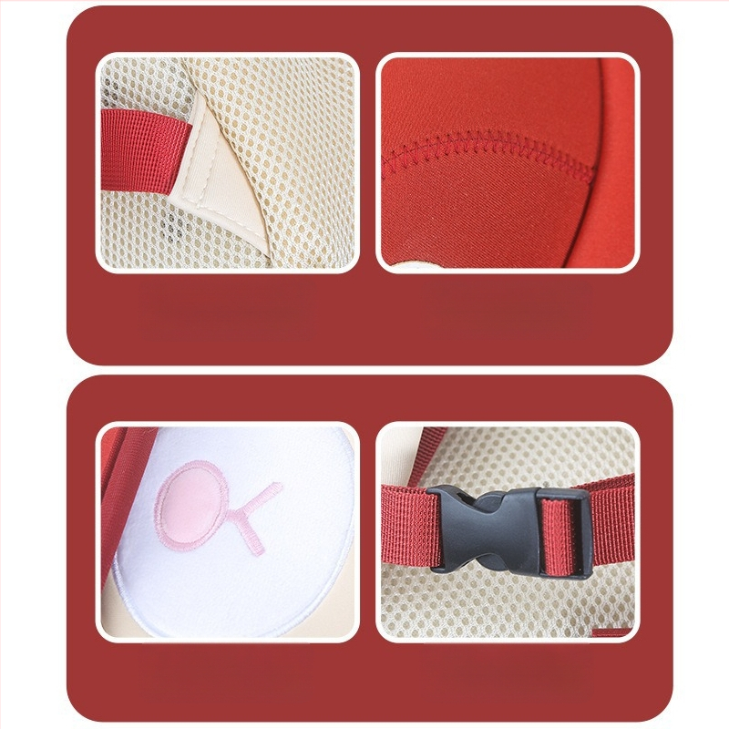 Laste seljakott seene motiiviga ja pikkade kõrvadega, diving kangas, hingav ja ülilihtne, õhupadi rihmad, unisex