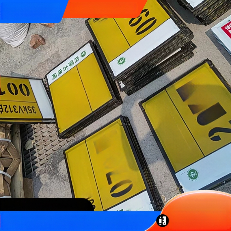 Elektriilise ohutuse hoiatusmärk ja liiklusviide alumiiniumist emailitud plaadiga, inseneriklassi peegeldav film, UV-trükk, kohandatav