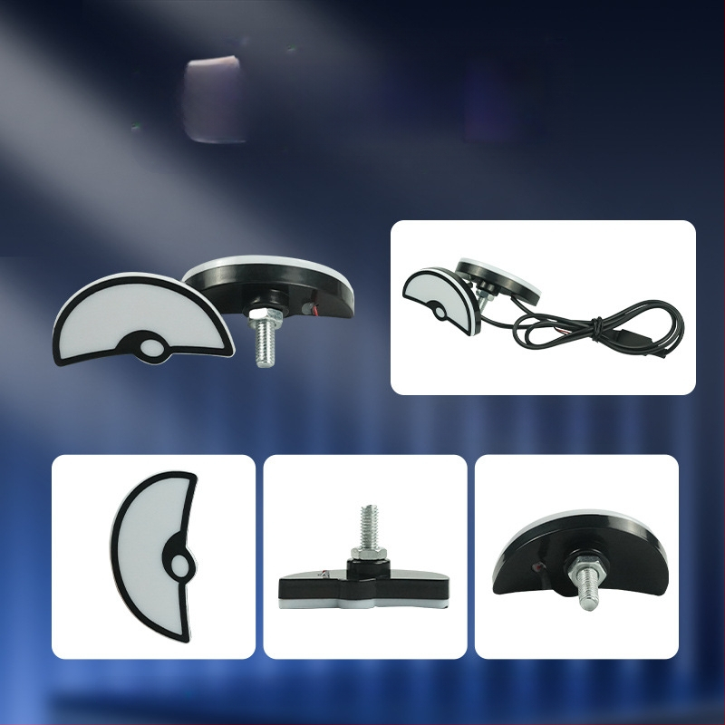 LED motociklo žibintai – 12V, 12W, 1200 lm, IP60, Modelis Imp Eyes