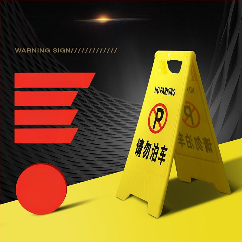 A-Frame Parkolási Tiltó Tábla - Jinyu Figyelmeztető Tábla, Világszerte Elérhető