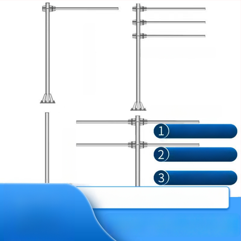 Alumiiniumist kiirteemärk ühe kolonniga cantilever tugiga, kohandatav, peegeldav film reklaamitasemel