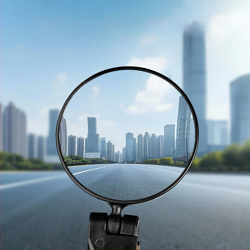 Acrono konveksais stūres spogulis kalnu velosipēdiem un ceļiem, ABS, svars 53–66 g, divi stili: garais un īsais, iekļauti divas montāžas atslēgas