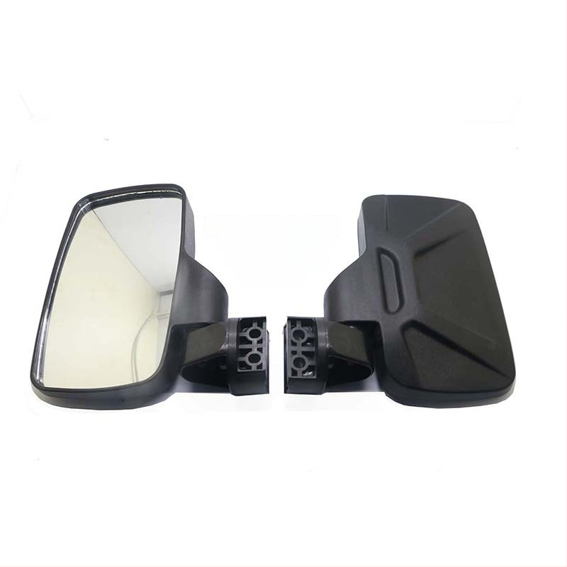 Galerinis veidrodėlis UTV, modelis UTV-4, sferinis konveksinis veidrodėlis, stiklo veidrodėlis, dangtelis iš PP, priedas SFUTV-4, suderinamas su UTV/ATV, prekinis ženklas FLY QUICK