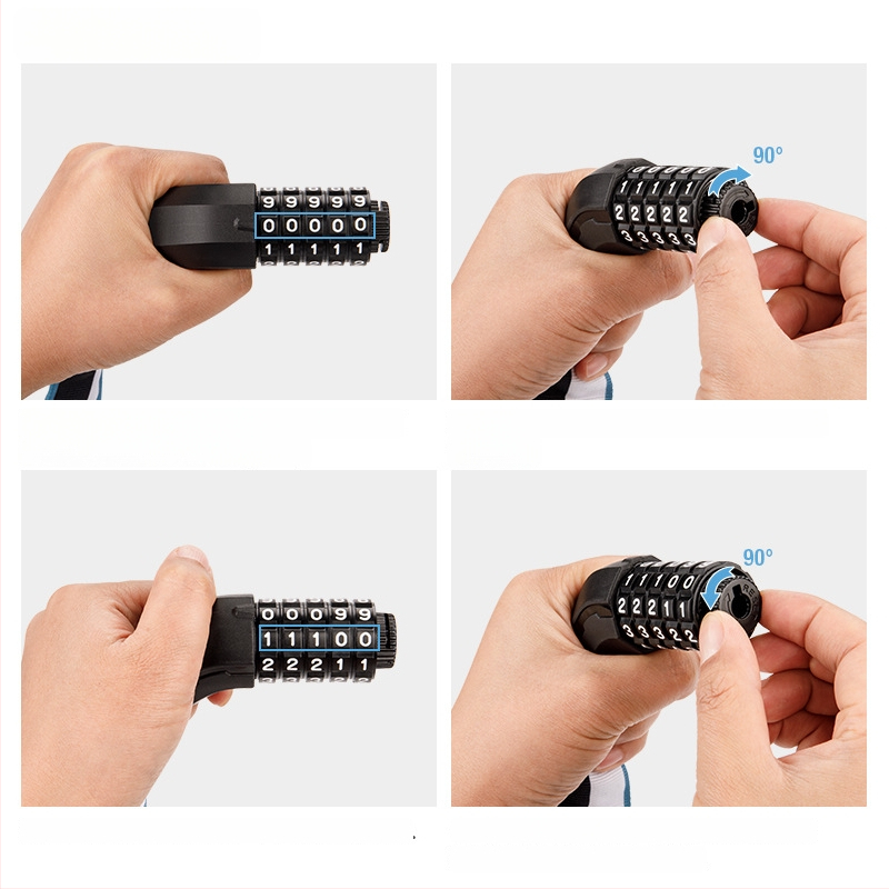 Kombinuotas grandinės užraktas iš lydinio dvirači/elektriniai transporto priemonės/motociklai (Pinnamax; Modeliai Pinn-706 / Pinn-751; Medžiaga: Lydinys; Pritaikymas: Dviračiai/elektriniai transporto priemonės/motociklai)