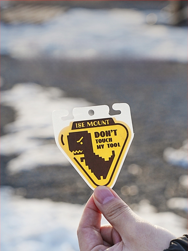 ISE MOUNT Vonkajší svetelný varovný signál pre kempovanie, prenosná PP doska, trojuholníkové svetlo