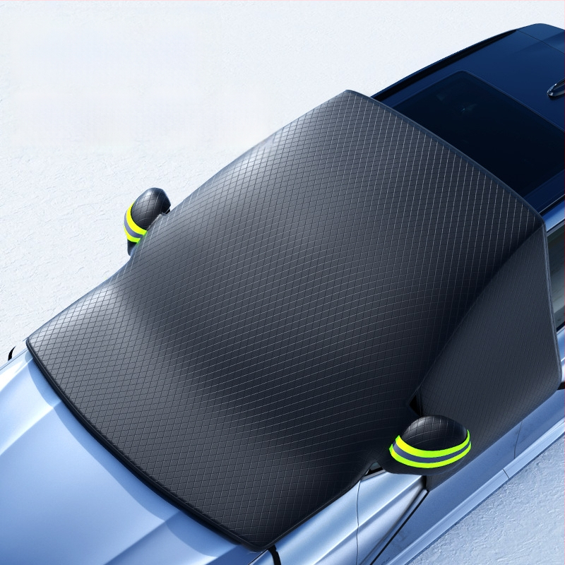 Universaalne auto esiklaasi lume kate, PVC materjal, teleskoopiline paigaldus, lihtne stiil, mudel YD-23D001