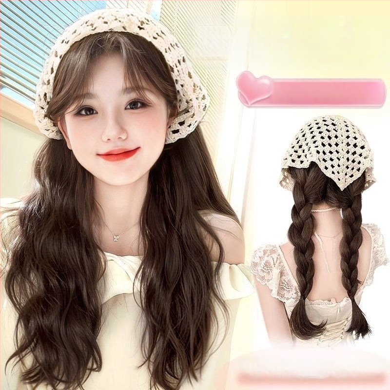 Garās cirtas turbāna parūka, Bai Fumei, augstas temperatūras vadu mehānisms, modeļi 471-116 / 472-116 / 473-116