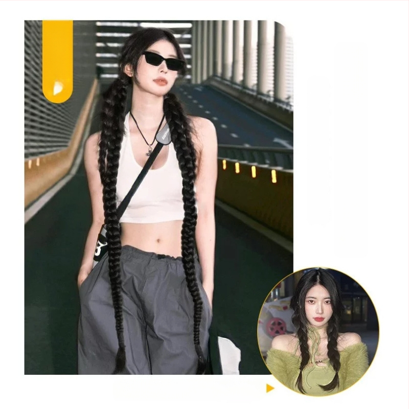 Parukas sabaga: naturaalselt keerdunud pikk ruin, käsitöö, materjal: kõrge temperatuuriga traat, mudel MHBZ, bränd A Thousand Poems