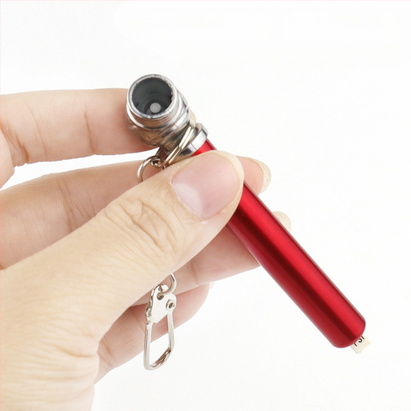 Joist padangos slėgio matuoklis, nešiojamas su grandinėle, greitas slėgio matavimas, slėgio sąsaja sandariam ir patvariam įrengimui