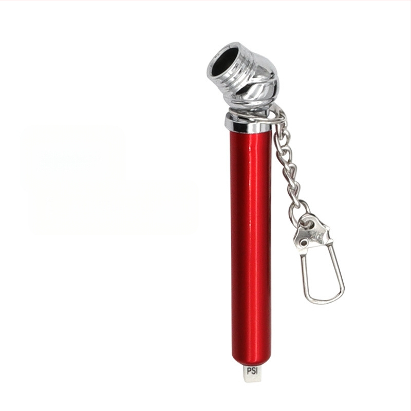 Joist padangos slėgio matuoklis, nešiojamas su grandinėle, greitas slėgio matavimas, slėgio sąsaja sandariam ir patvariam įrengimui