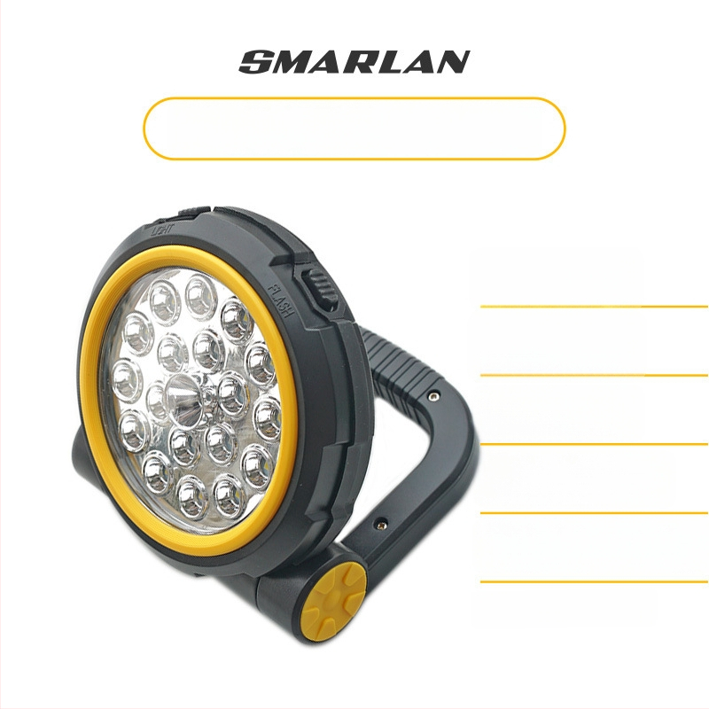 Automobiilne häda-LED prožektor SOS funktsiooniga, mitmekülgne väline valgustus matkamiseks (10 W, 1000 lm, 5 V, 6000 K, Cs-a03)