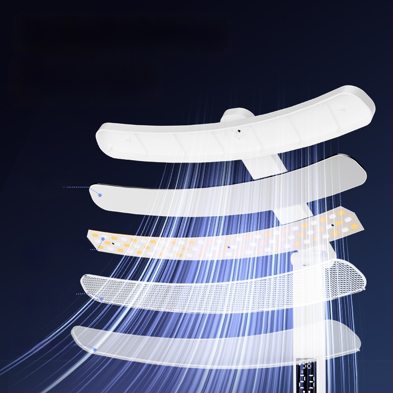 Kontori öölaudalamp puutetundliku lülitiga, sisseehitatud liitiumakumulator, plastist varjund, ≤36V, kaasaegne minimalistlik stiil (CRI 70–79, põhivalgustus, OEM logo)