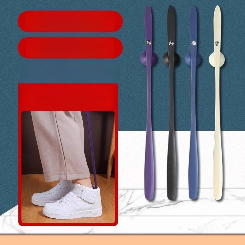 Magnētinis batų įrankis su ilga rankena – ilga rankena, palengvina užsivilkimą vyresnio amžiaus žmonėms ir nėščioms moterims, nereikia lenktis