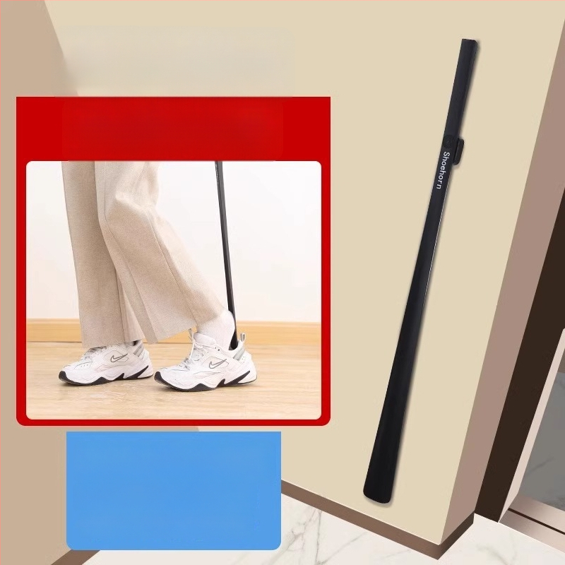 Magnētinis batų įrankis su ilga rankena – ilga rankena, palengvina užsivilkimą vyresnio amžiaus žmonėms ir nėščioms moterims, nereikia lenktis