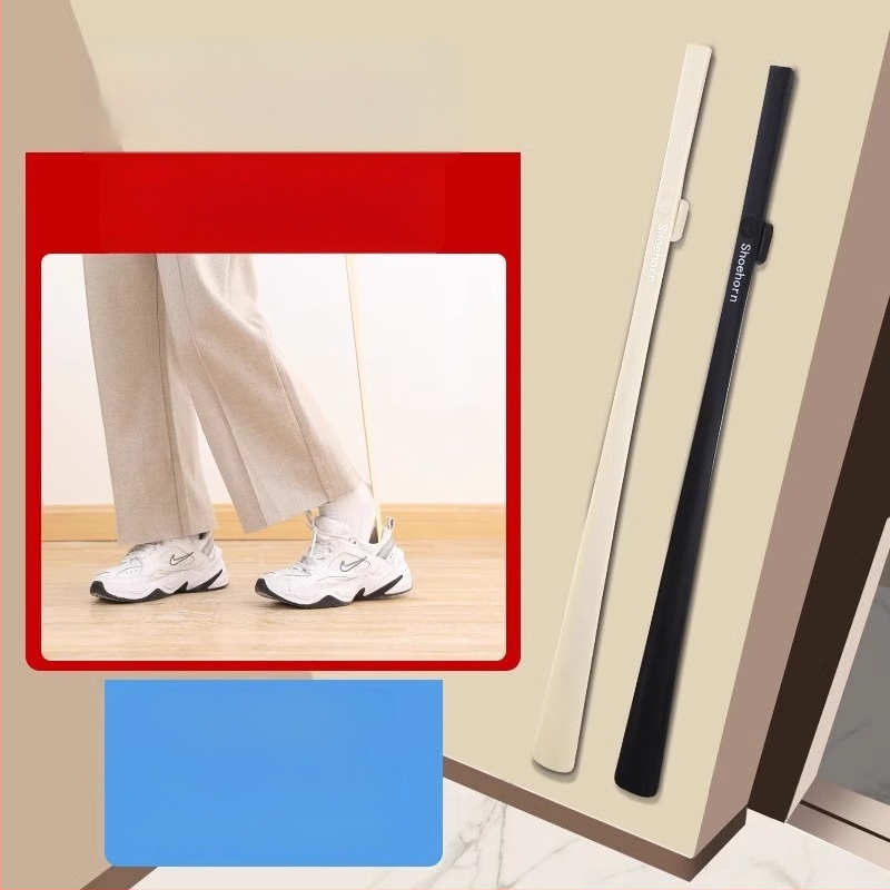 Magnētinis batų įrankis su ilga rankena – ilga rankena, palengvina užsivilkimą vyresnio amžiaus žmonėms ir nėščioms moterims, nereikia lenktis