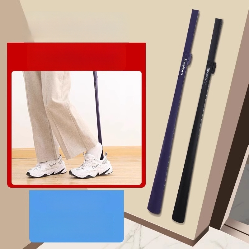 Magnētinis batų įrankis su ilga rankena – ilga rankena, palengvina užsivilkimą vyresnio amžiaus žmonėms ir nėščioms moterims, nereikia lenktis