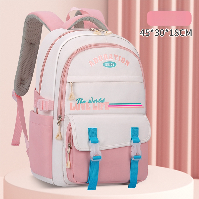 Sesame Baby Kerge Koolikotk Õpilastele – nailonist, hingav, veekindel, kulumiskindel, selja kaitse ja õhupilvega õlarihmad