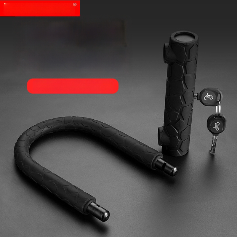 Silikoninis U-formos užraktas elektromobiliams, dviračiams ir motociklams – Modelis 601, Svoris: 900 g, Stilius: Lengvas Luksas