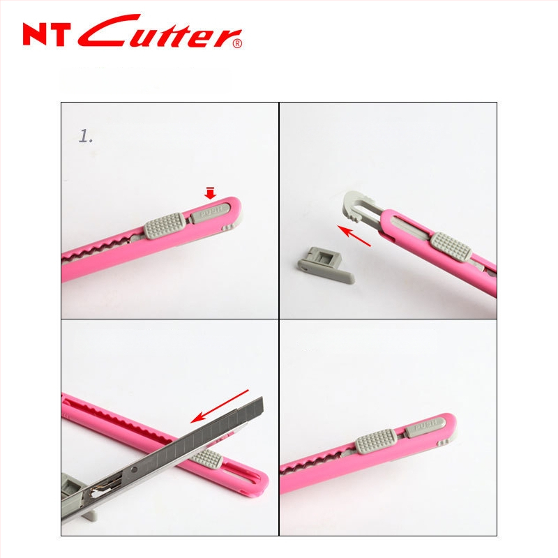 NT Cutter 5 skyrių peilių laikiklis A-551P/553P automobilių plėvelei