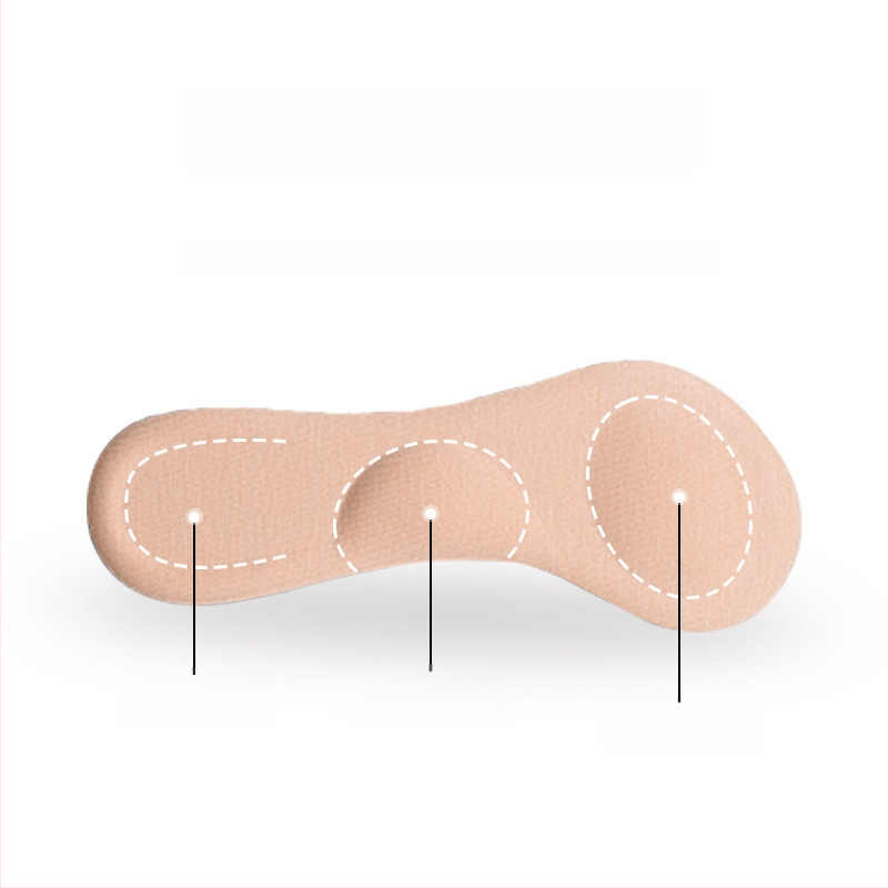 Cambida BM-201 Poolsisetald käsnast – kõrgete kontsade jaoks arka tugi, higistuse imendumine, libisemisvastane