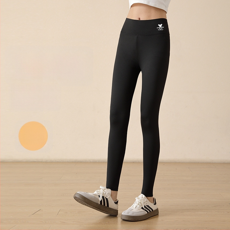 Mergaitėms skirtos legginai su ryklio atspaudu, aukšta juosta, nailonas 81,2%, ilgis 9/10, elastinė juosta, pavasaris 2024, vaikams nuo 8 metų (140 cm+)