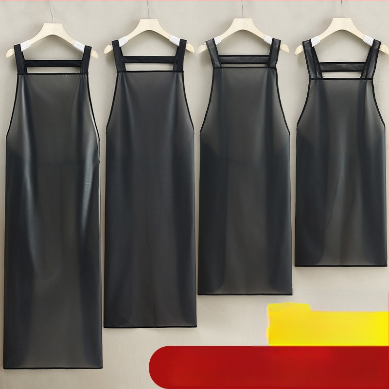 TPU priekšauts bez piedurknēm virtuves un ēdināšanas nolūkiem, mūsdienīgs minimālisma dizains