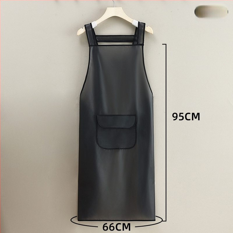 TPU priekšauts bez piedurknēm virtuves un ēdināšanas nolūkiem, mūsdienīgs minimālisma dizains