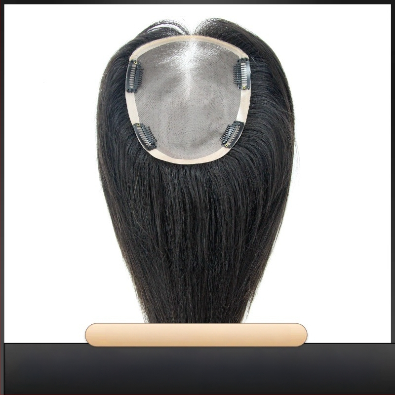 Parochňa s dlhými rovnými vlasmi, etnický štýl, skutočné vlasy, plne ručne tkaná, možno farbiť