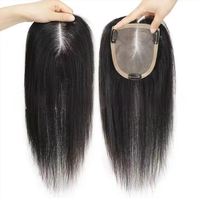 Parochňa s dlhými rovnými vlasmi, etnický štýl, skutočné vlasy, plne ručne tkaná, možno farbiť