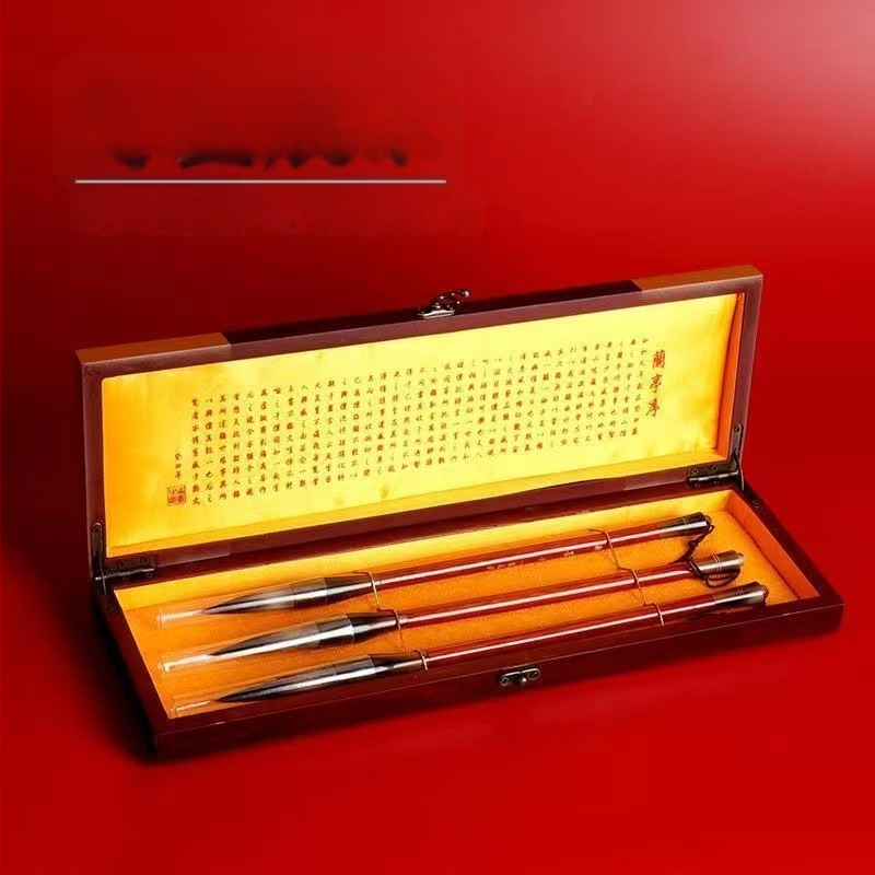 Medinė dovanų dėžutė, naujojo Kinijos stiliaus, su logotipo spauda, tinkama dovanai gimtadienio ir pilnaties šventėse