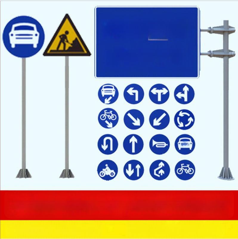 Liikennemärk, alumiiniumplaat, inseneriklassi helkurfilm, ruudukujuline kuju, 2 mm paksusega, seeria 525
