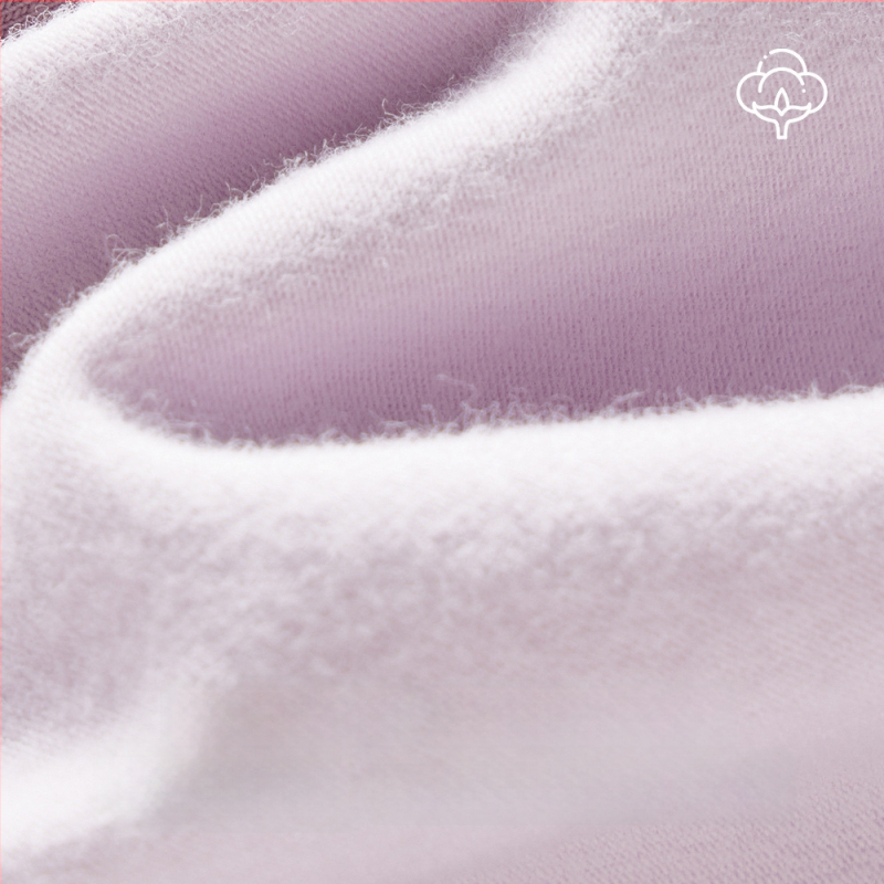 Moterų medvilninis terminis komplektas baziniam sluoksniui: ilgomis rankovėmis viršūnė ir kelnės su apvaliu kaklu, 181–200 g/m², 95–100% medvilnė, išlaiko šilumą