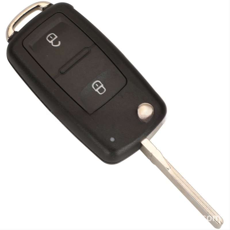 Auto võtme asenduskorpus VW/Skoda/Seat – ABS kate, metallist võtme teraga, 45 g, ilma kaugjuhita