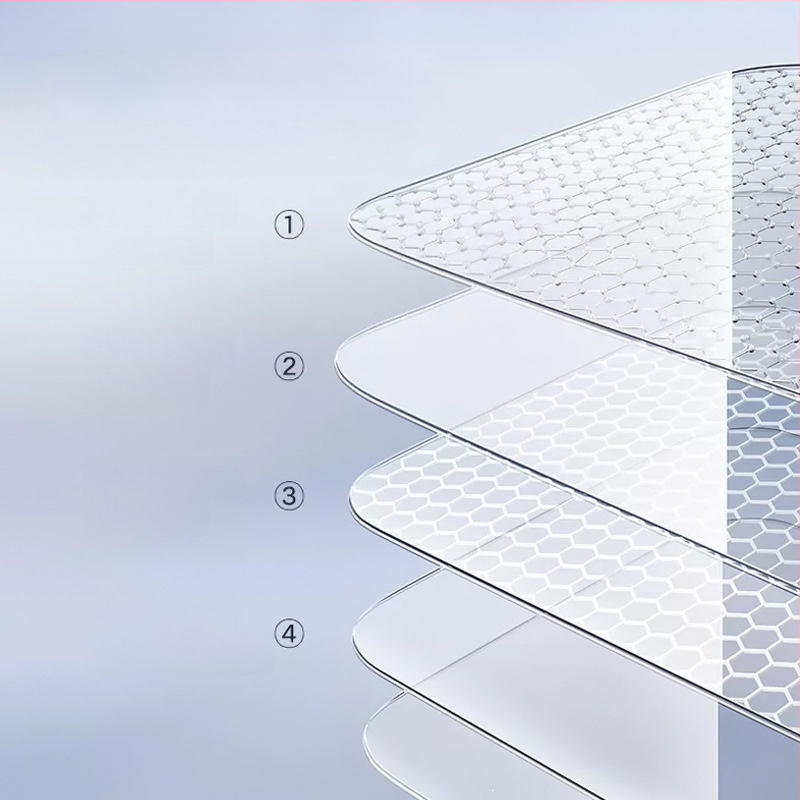 Tvirto stiklo apsauginis dangtelis centriniam Tesla Model 3/Y/YL ekranui ir galiniam ekranui — 1 metų garantija