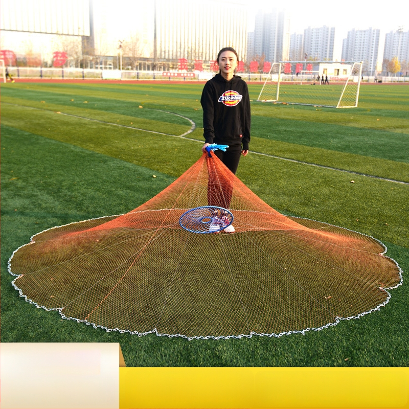 Kuhong hádzacia sieť na ryby, monofilamentová šnúra, autorizovaná súkromná značka