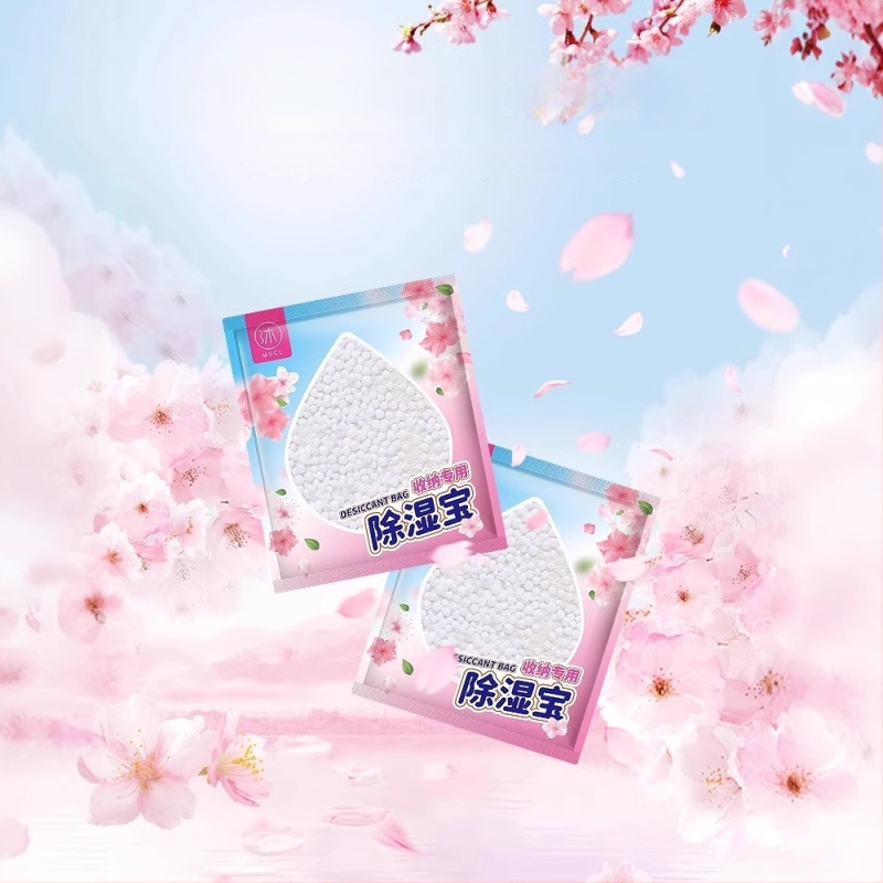 Dėžutės tipo desikantas spintai su persikų kvapu, drėgmės sugėrimas, 230 g