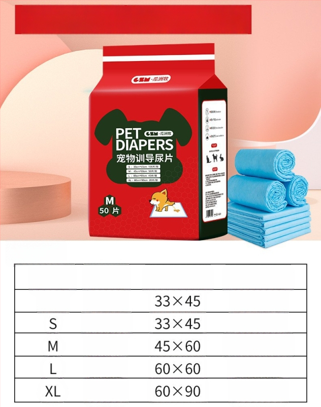 Vienkartinės kilimėliai augintiniams šunims ir katėms, 100 vnt., nepluošto medžiaga, sugeriantys ir kvapų neutralizavimas