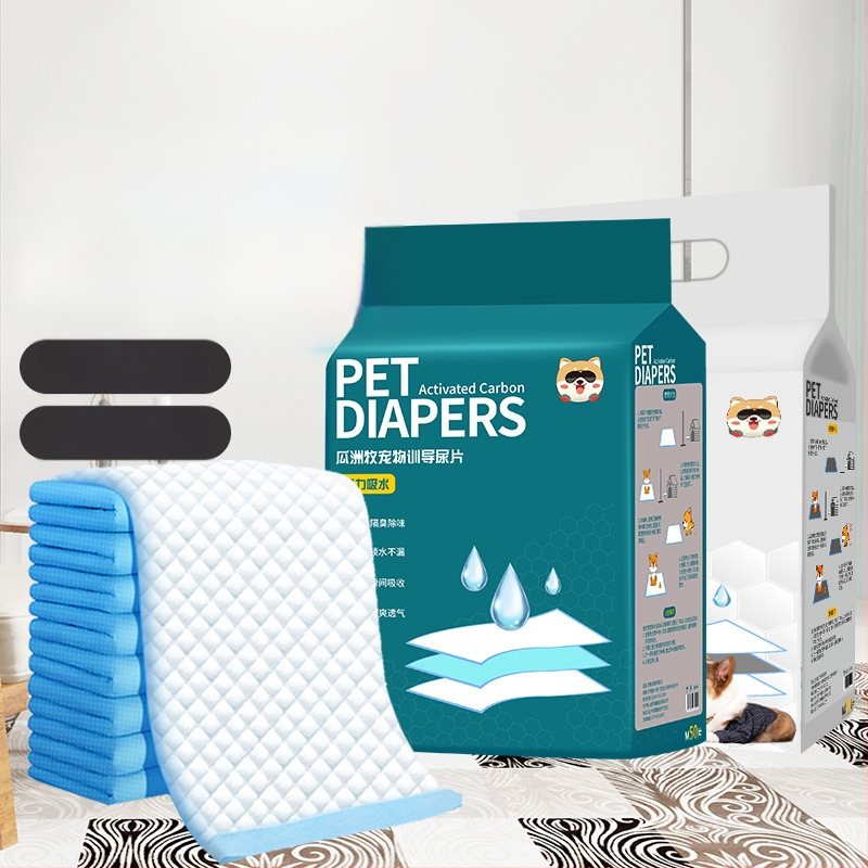 Vienkartinės kilimėliai augintiniams šunims ir katėms, 100 vnt., nepluošto medžiaga, sugeriantys ir kvapų neutralizavimas