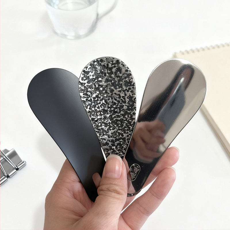 Nerūdijančio plieno batų šaukštelis, nešiojamas, be kontakto, kompaktiškas dizainas