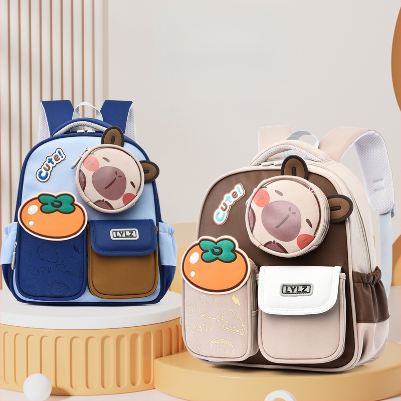 Unisex kooli seljakott anime musteriga, Oxford kangas, polüestervooder, õhupadi rihm, hingav disain