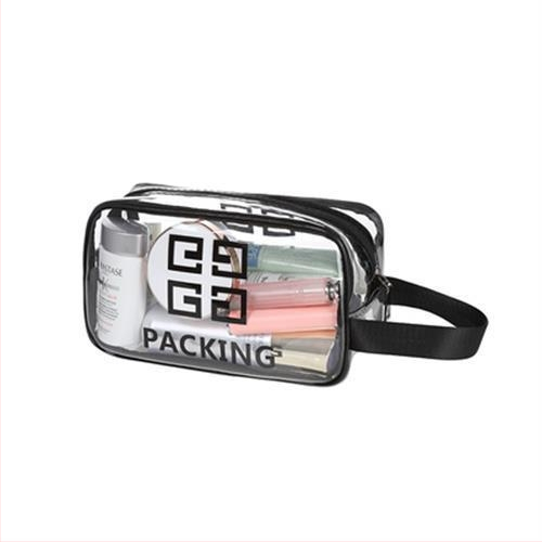 PVC kosmeetika kott, kubikujuline vorm, suur maht, veekindel, reisile