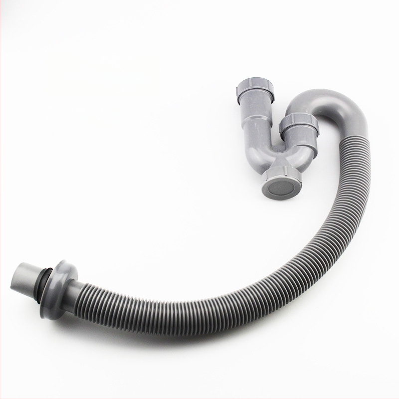 U-kujuline valamute äravoolutor, PP materjal, S-kõver, lõhna tõrje